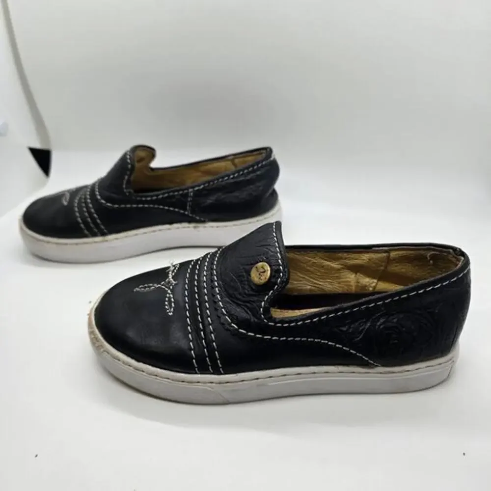 Joe Exclusive Shoes Leather-Black-Girls‎ 12